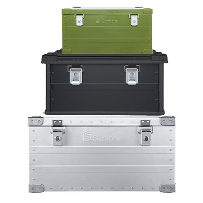 Úložný box na kempingové nářadí z hliníkové slitiny