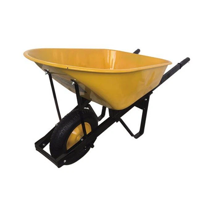 Kovový trakař WH6601 s plnými pneumatikami